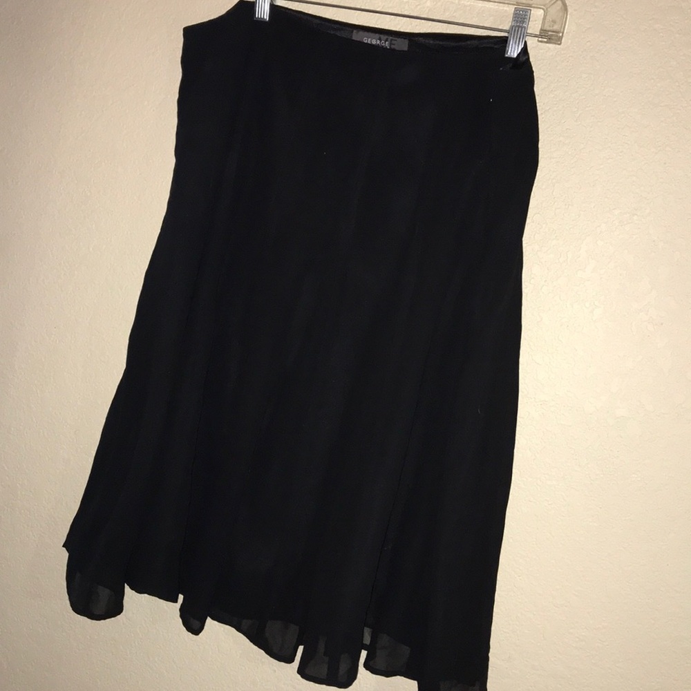Plus Size Black Skirt - Picture 2 of 7